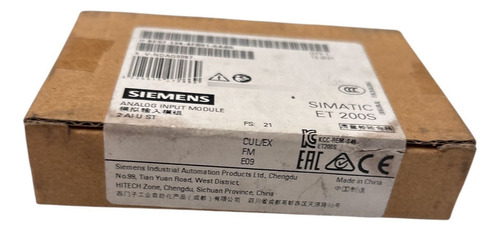 Siemens 6es7134-4fb01-0ab0 Analog Input Module