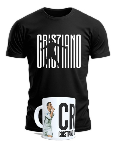 Polera Cr7  + Taza 