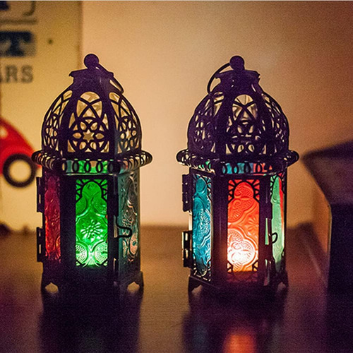 Ledmomo Farol Colgante De Estilo Marroquí De 6.7 Pulgadas, E