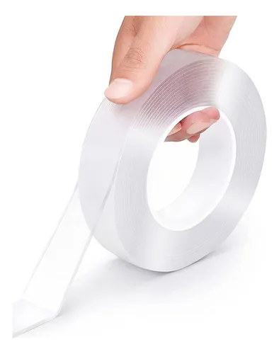 comprar Cinta Adhesiva Doble Contacto Doble Faz 5 Met Transparente