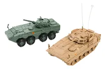 Comprar J- 2 Piezas 1\u002F72 Modelo De Tanque Camión Tanque Modelo 4d