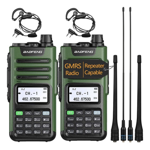 Baofeng Radio Gm-15 Pro Gmrs (actualización De Uv-5r), Rec.