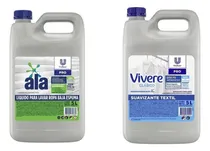 Comprar Combo Ala Jabón Líquido 5 Lts Y Vivere Suavizante 5lts