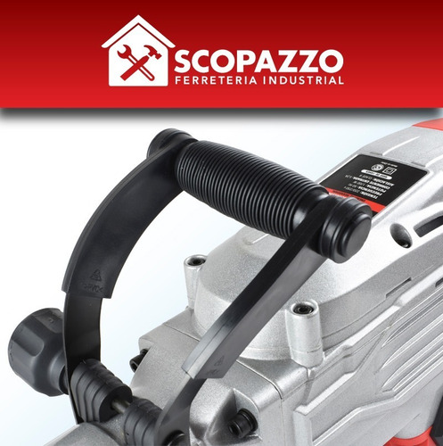 Imagen 5 de 10 de Martillo Demoledor Omaha De-16hex 1700 W 60 J + Maletín