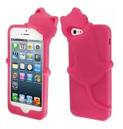 Funda iPhone 5 Silicona 3d Importadas **belgrano**
