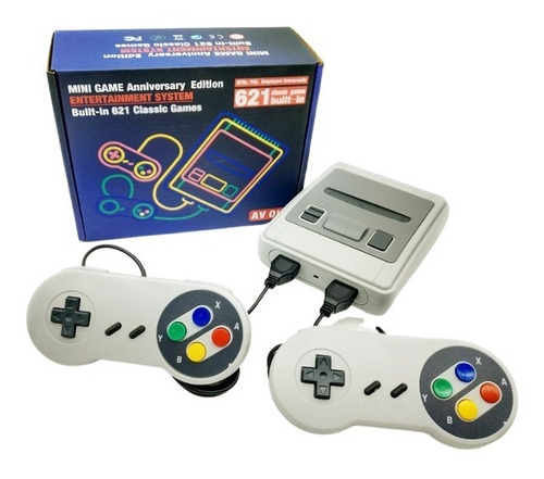Imagen 7 de 7 de Mini Consola De Videojuegos Retro 2 Controles