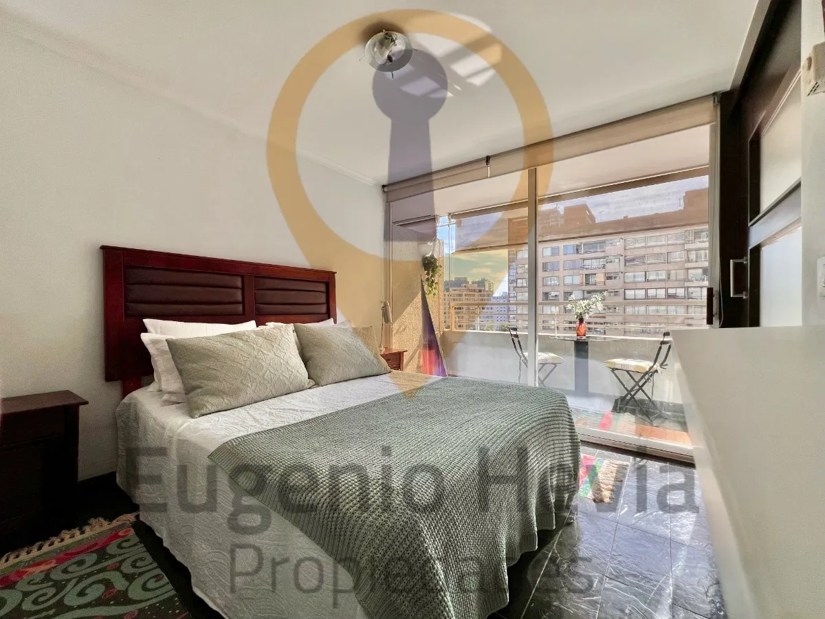 Imagen 2 de 26 de Exclusivo Departamento Amoblado Las Condes Metro Manquehue