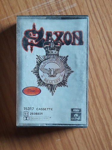 Cassette Saxon   Strong Arm Of The Law  Nacional 1980