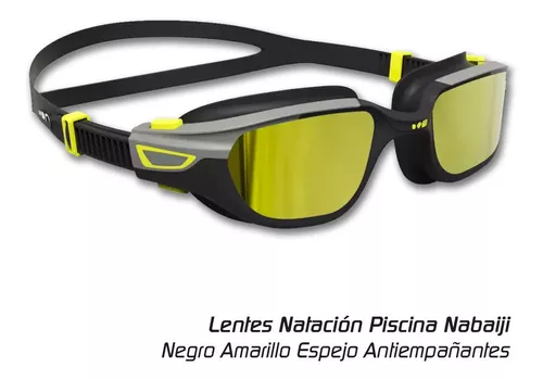 Gafas de natación lente espejo talla L Nabaiji Spirit 500