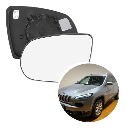 Luna Espejo Izquierda Compatible Con Jeep Cherokee 2014-2023