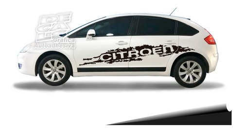 Calco Citroen C4 Modelo Con Porton Paint Juego