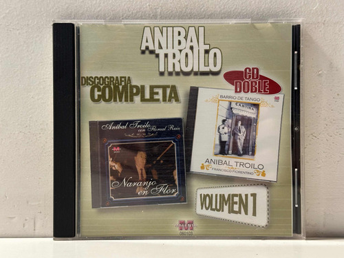 Anibal Troilo Discografía Completa Vol 1 Cd Usado