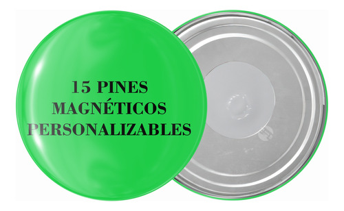 Pins Magnético X15 Unidades Eventos Cumple Baby Shower Souve