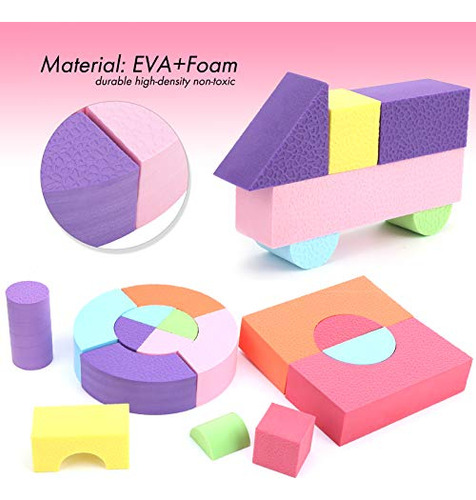 Bloques De Construcción De Espuma Eva Para Niños, Bloques