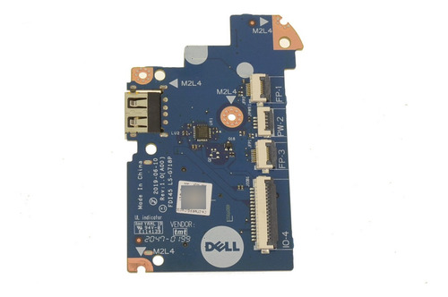 Dell Power Button /usb/sd Card Reader Circuit Board-630rt