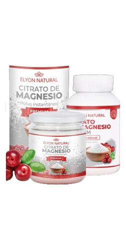 Citrato De Magnesio Elyon Natural 300 Funciones 100 Capsulas