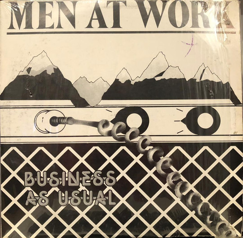 Disco Lp - Men At Work / Business As Usual. Album (1982)