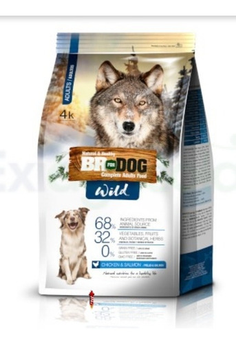 Br For Dog Wild Adulto 4 Kg 