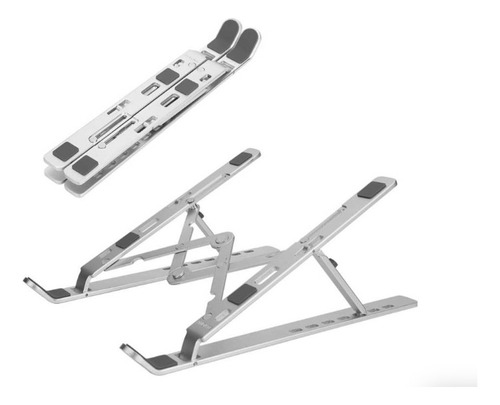 Rack De Aluminio Plegable Soporte Portátil Laptop Tablet