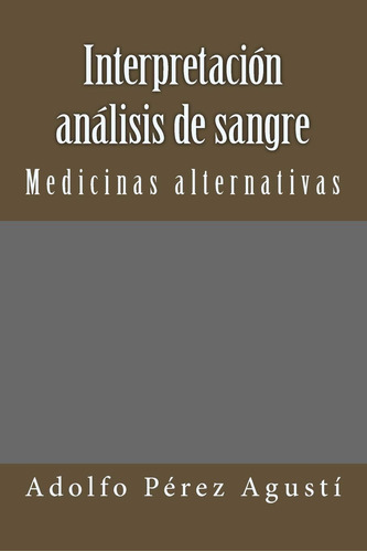 Libro Interpretación Análisis Sangre En Español