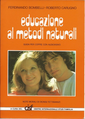 Livro Educazione Ai Metodi Naturali, Ferdinando Bombelli