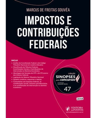 Impostos E Contribuições Federais  Vol.47  (2018)