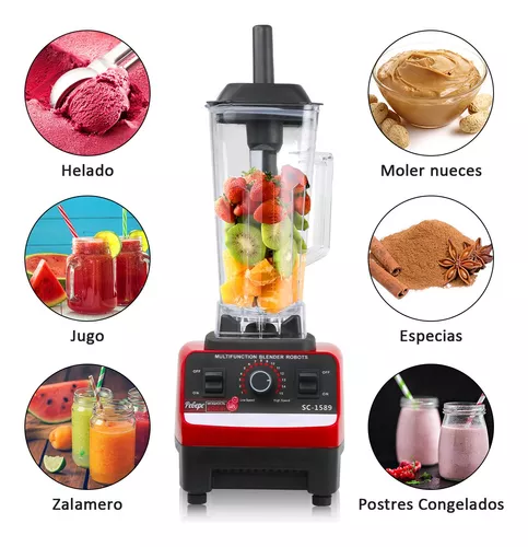 Licuadora Vida Sana Electro Domesticos Cocina 6 Cuchilla 2l