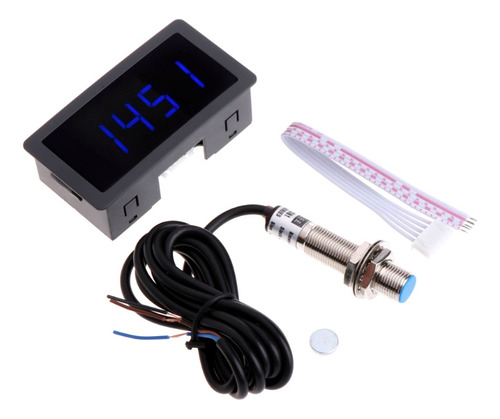 Digital Led Tacometer 4 Rpm: Sed Meter