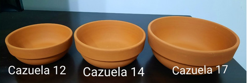 Imagen 4 de 6 de Cazuela Barro 17 Cm Apilable Locro Guiso