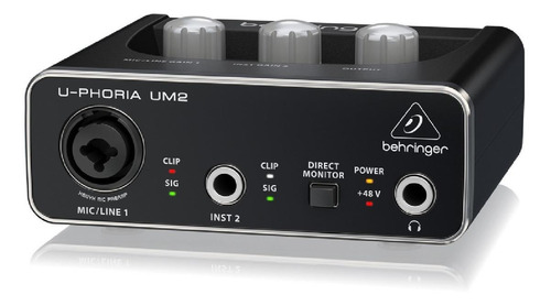Imagem 3 de 4 de Interface de áudio Behringer U-Phoria UM2