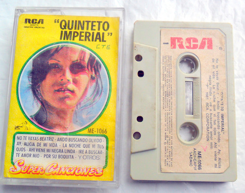 Quinteto Imperial - Quinteto Imperial * Cumbia / Casete 1981