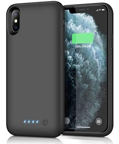 Feob Funda De Batería Para iPhone XS Max, Funda De Carga Por