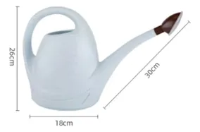 Regadera Plastica 3.5 Litros Resistente De Riego Jardineria Color Surt. Azul Neblina/Tabaco