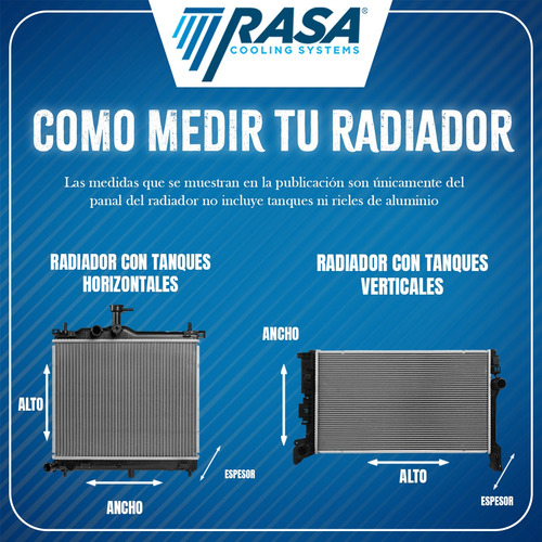 Radiador Bmw X5 07-10 V8 4.8 Rasa