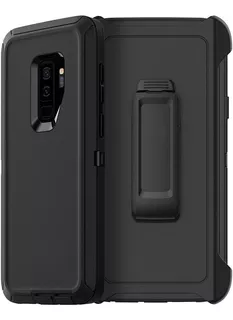 Funda Antishock 360° Case Para Galaxy S9 Plus Con Gancho