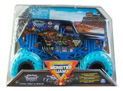 Excavadora Monster Truck Monster Jam Son-uva Fundida A Presi