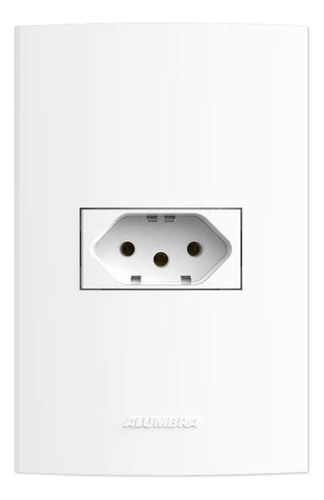 Conjunto Tomada 20a 2p+t 4x2 Inova Pro 85056 Alumbra Branca