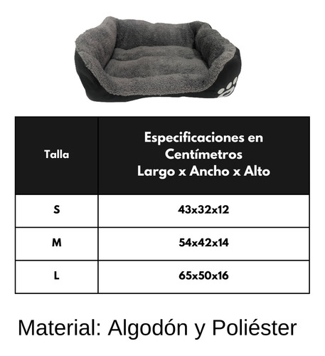 Camas Importadas Felpa Talla L Para Perros Gatos Mascotas