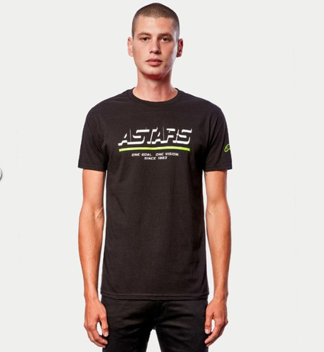 Camiseta Shadow Alpinestars - Negro