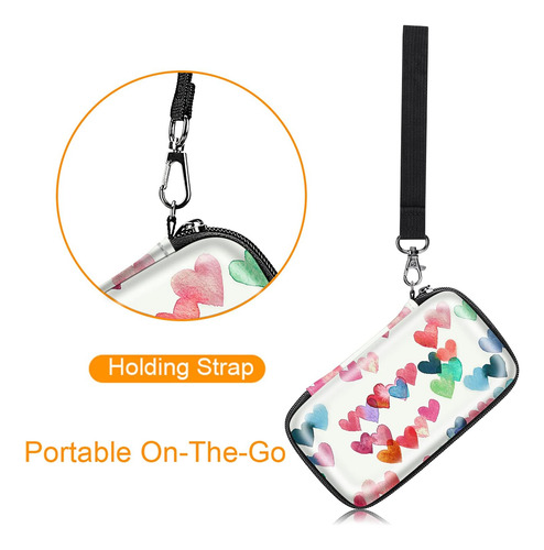 Funda Protectora Para Kodak Step/mini Blanca Corazones