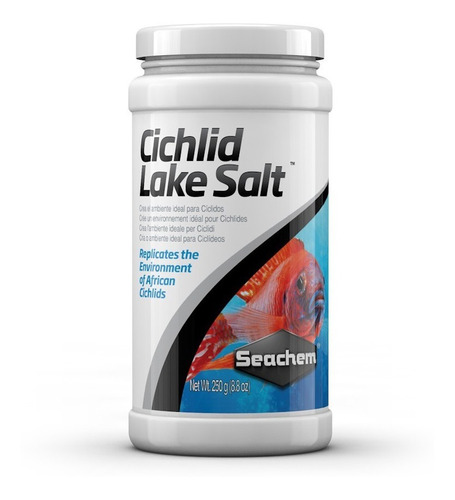 Cichid Lake Salt Seachem 250g  Salt/suplemento