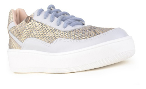 Zapatillas Zapatos Sneakers De Mujer De Cuero Jack - Ferraro