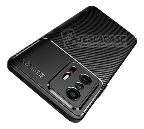 Imagen 4 de 8 de Carcasa Xiaomi 11t Beetle Negro + Lámina Hidrogel