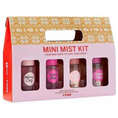 Victorias Secret Pink Mini Mist Kit Warm & Cozy Holiday