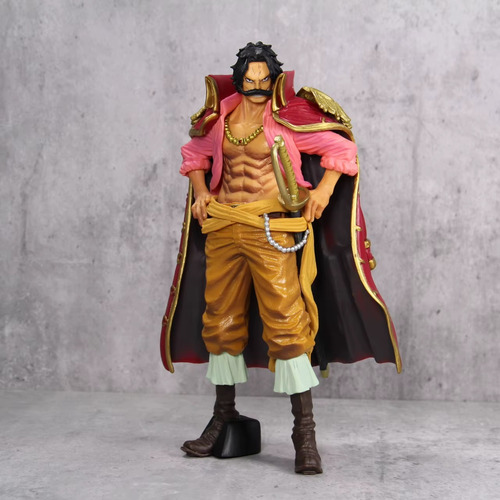 Action Figure One Piece Gol D Roger Rei Dos Piratas 21cm