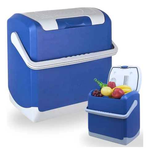 Cooler Termoelétrico 24 L Mini Geladeira 12 V Refrigerador