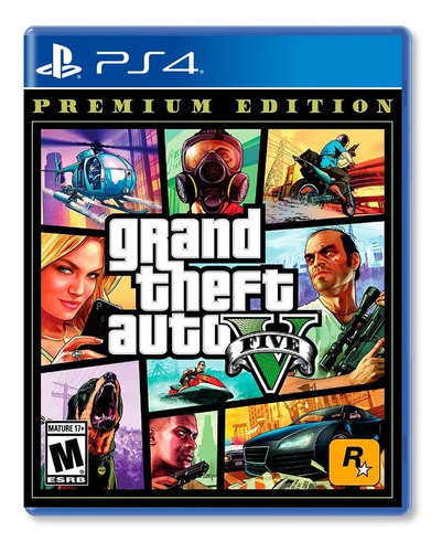 Imagen 1 de 4 de Grand Theft Auto V Premium  Edition- Ps4