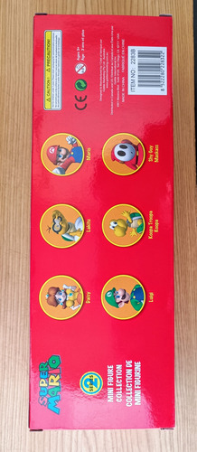 Súper Mario Bros Set De Figuras Mini