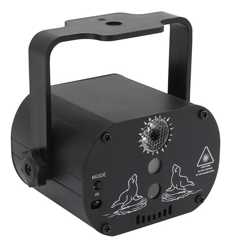 Party Dj Lights Disco, 60 Patrones, Flash Rgb, Recargable