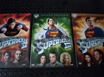 Comprar Dvd - Lote Com Três Filmes De Superman - 3 Filmes Originais